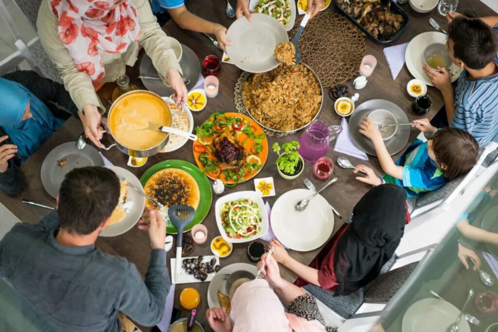 Instilling Values and Traditions During Mealtime