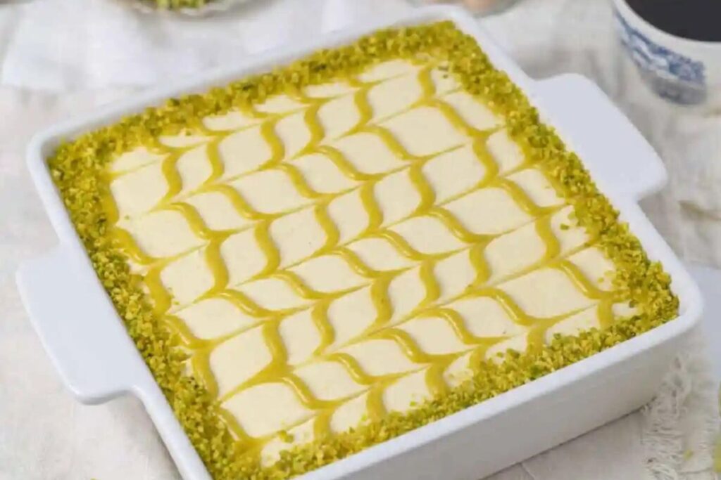 The Perfect Balance Of Sweetness And Crunch In Pistachio Tiramisu