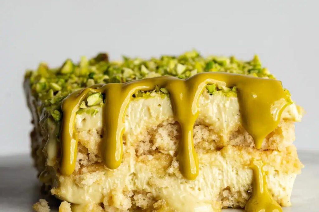 The Secret To Creating a Fluffy And Light Pistachio Tiramisu
